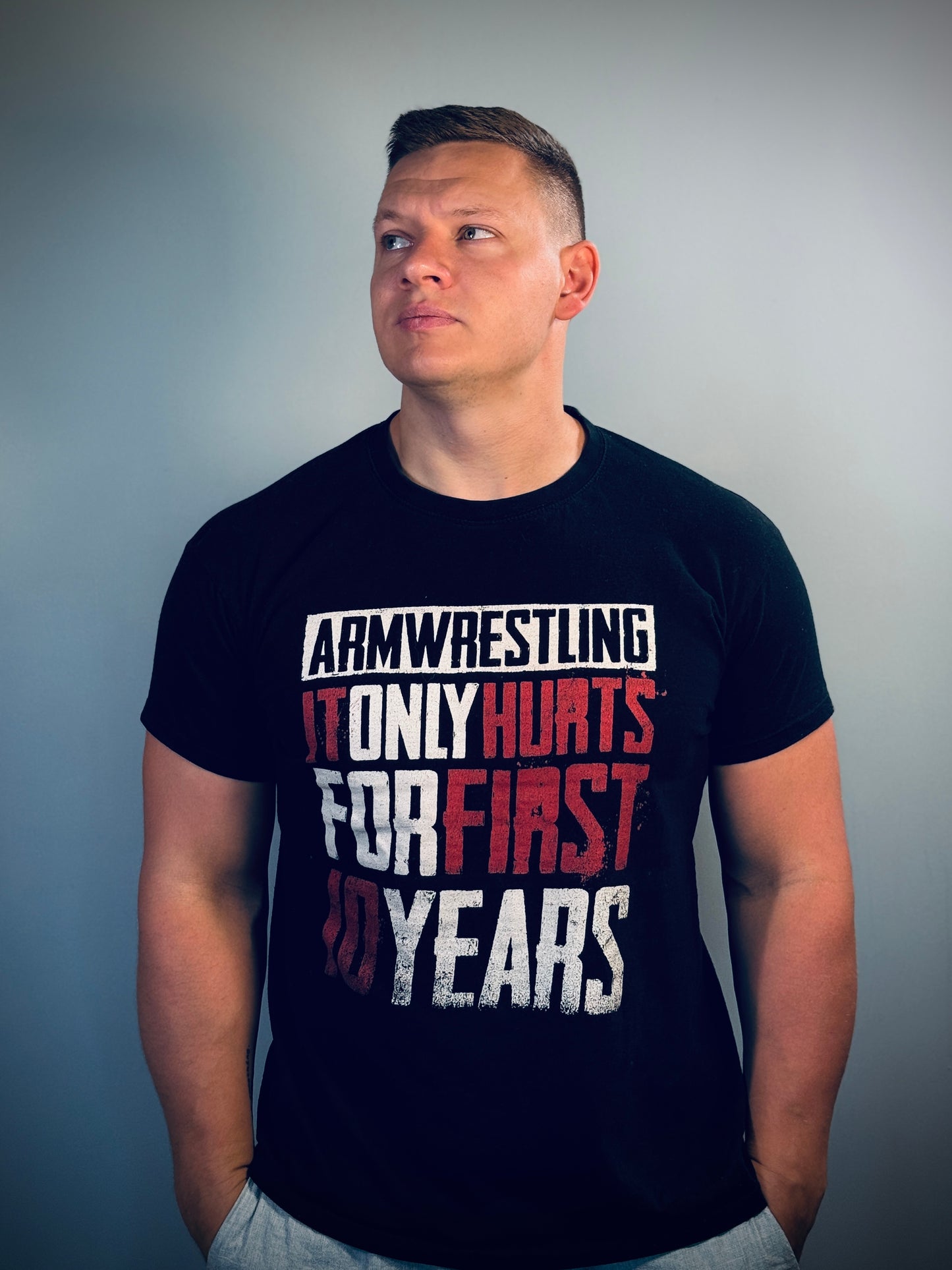 Armwrestling It only hurts for first 10years