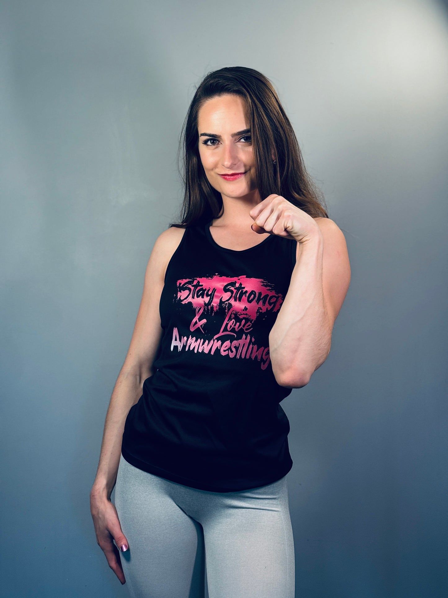 Stay Strong and Love Armwrestling Tank WOMEN