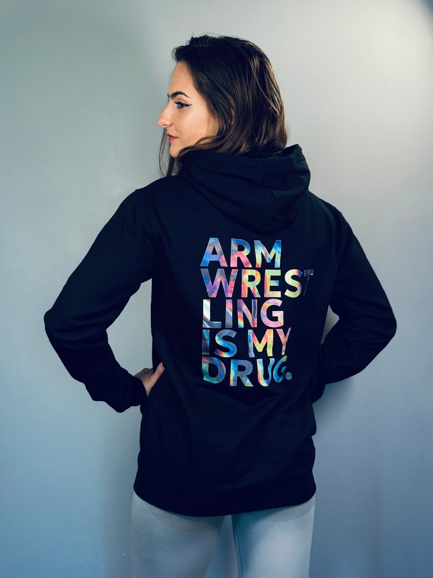 UNISEX Hoodie ARMWRESTLING IS MY DRUG